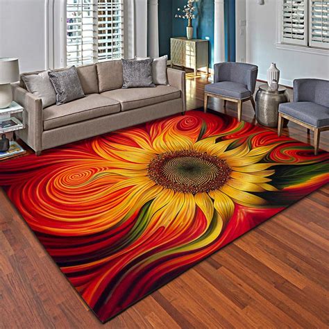 discount sun pattern area rug